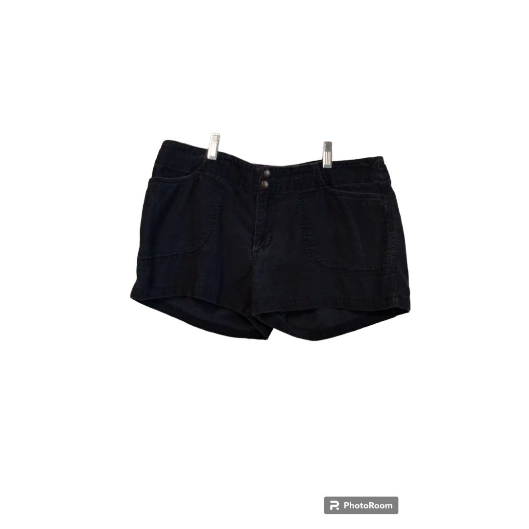 Abercrombie & Fitch Dusty Navy Blue corduroy shorts