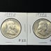 Pair of Franklin Half Dollars - 1949-D & 1949-S