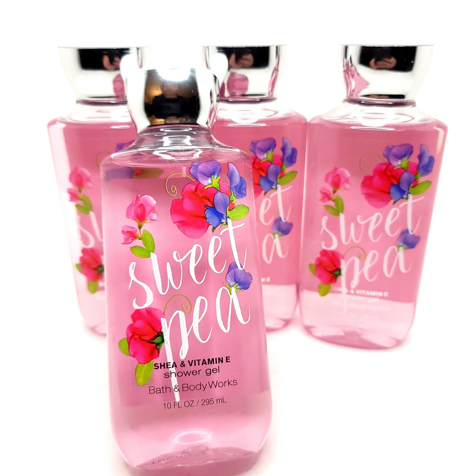 Bath & Body Works Sweet Pea Signature Collection Fresh Shower Gel 10oz each