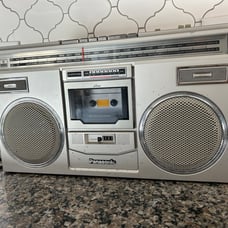 Panasonic RX 5030 AM/FM STEREO CASSETTE RADIO BOOMBOX BLASTER Tested Works
