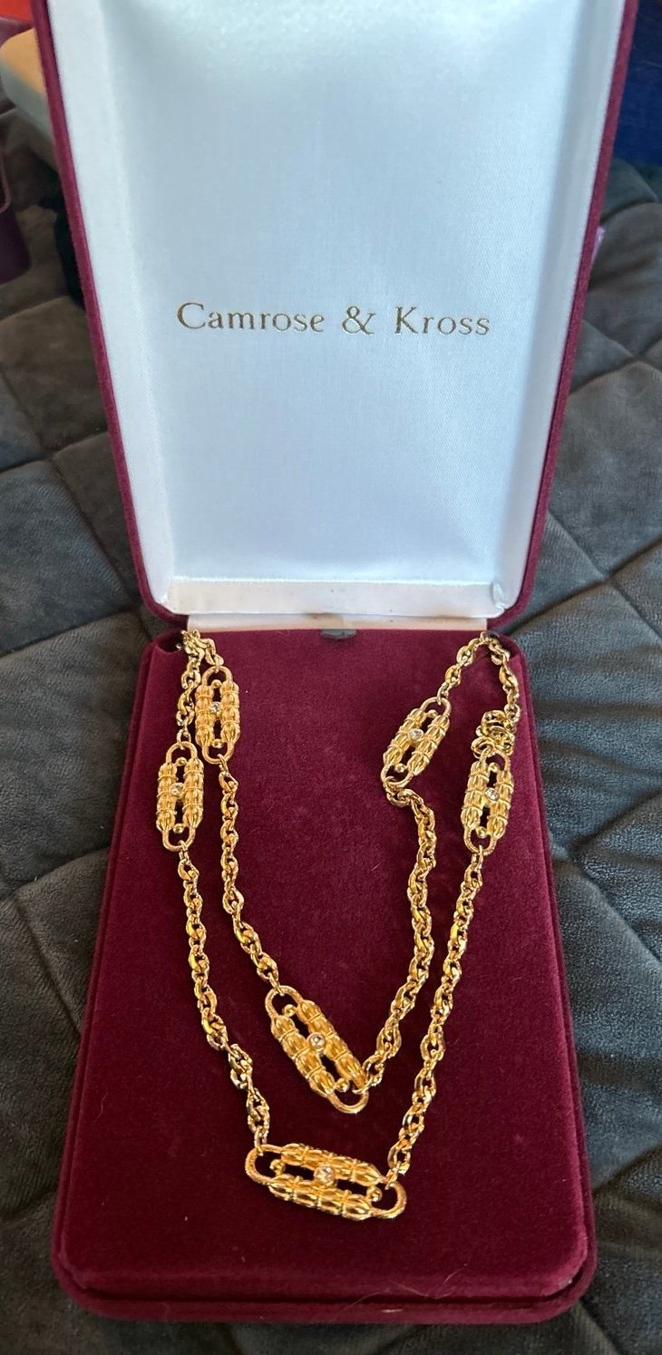 Jacquline Kennedy Gold plated Necklaces