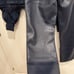 Leather like pants