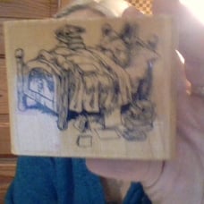 Rare vintage 1984 Wallace trip stamp