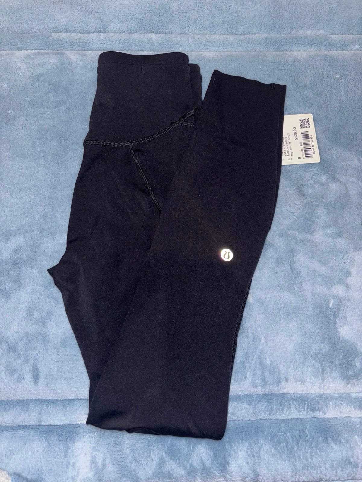 Lululemon Fast and Free HR Tight 25 Size 0 (Black)