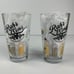 Rahr & Sons Brewing Company Oktoberfest Drinking Pint Beer Glasses x 2 Gold