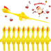 Funny Christmas Stuffers Easter Chicks Novelty Gifts for Kids (Yellow 10 Pcs)