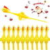 Funny Christmas Stuffers Easter Chicks Novelty Gifts for Kids (Yellow 10 Pcs)