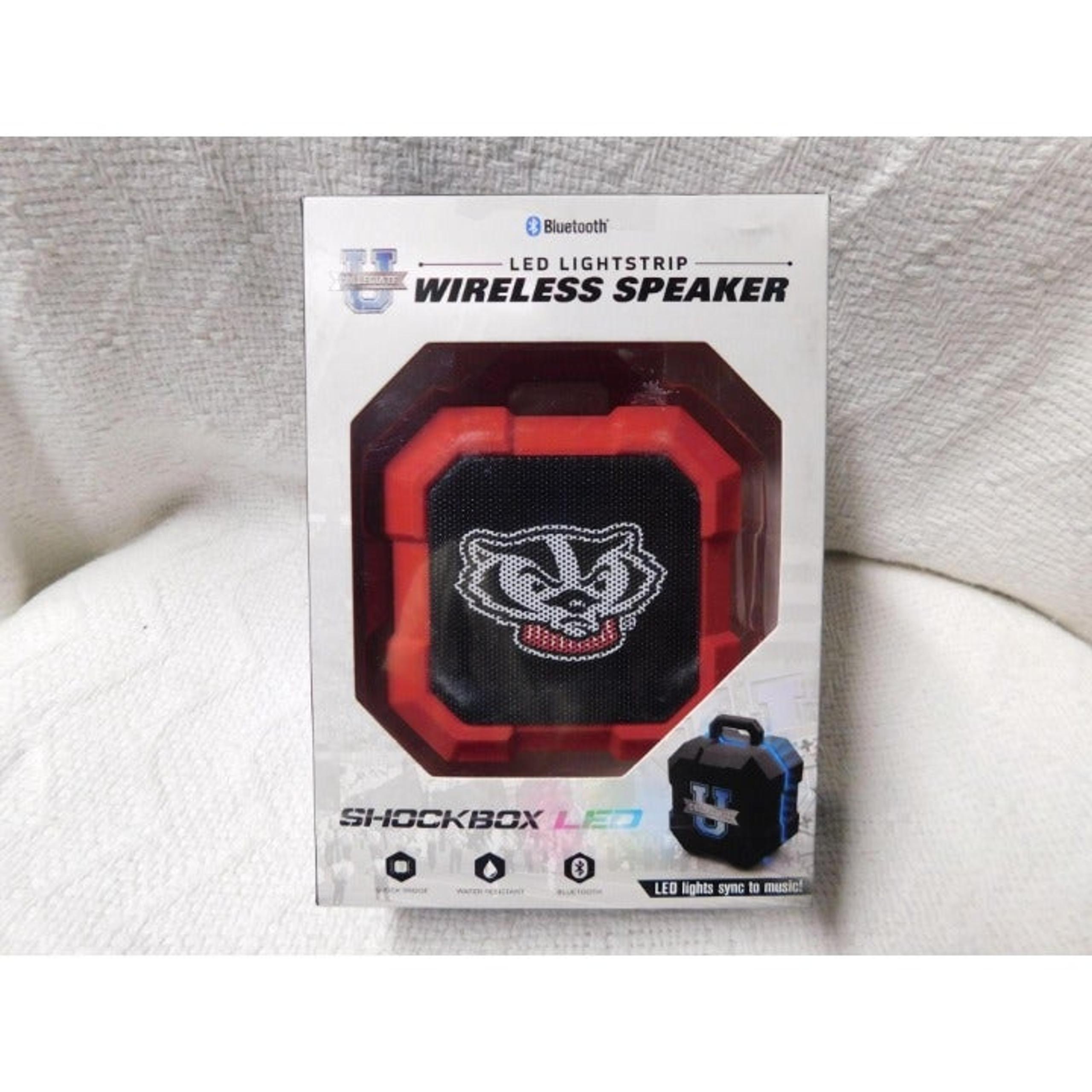 NCAA  Wisconsin Badgers Shockbox Wireles