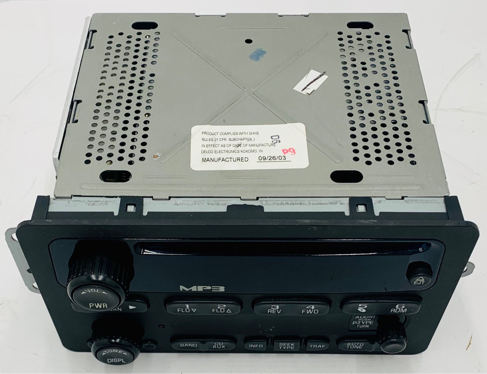 Delco 10348717 CD MP3 Audio Equipment Radio Fits 04-05 CAVALIER