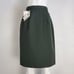 NEW Vintage 90's DSCP Green Wool Pencil Skirt