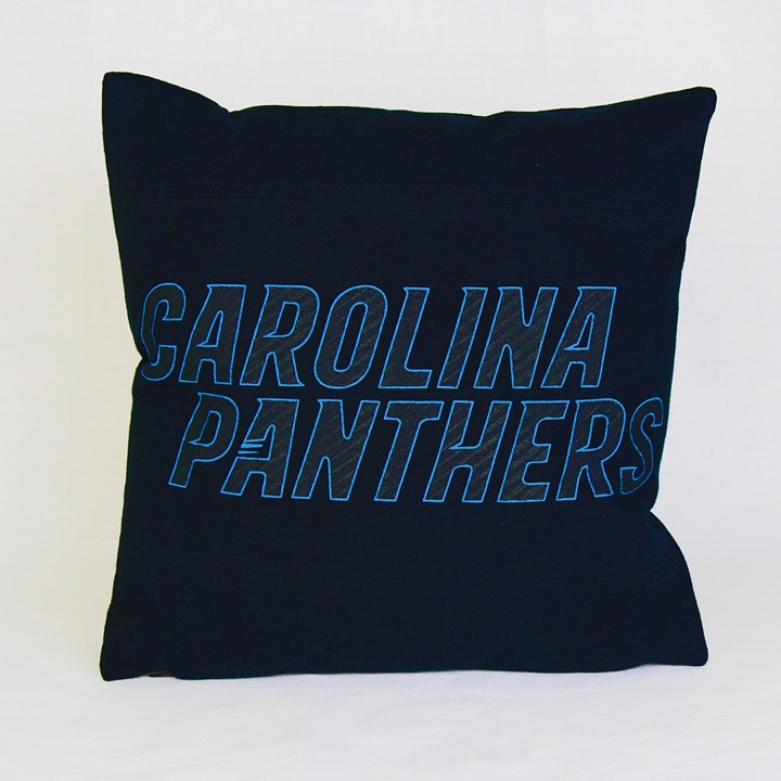 Carolina Panthers Pillow