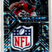 2018 Panini Obsidian Ito Smith 1/1 Volcanic NFL LOGO Shield Black Rookie RC