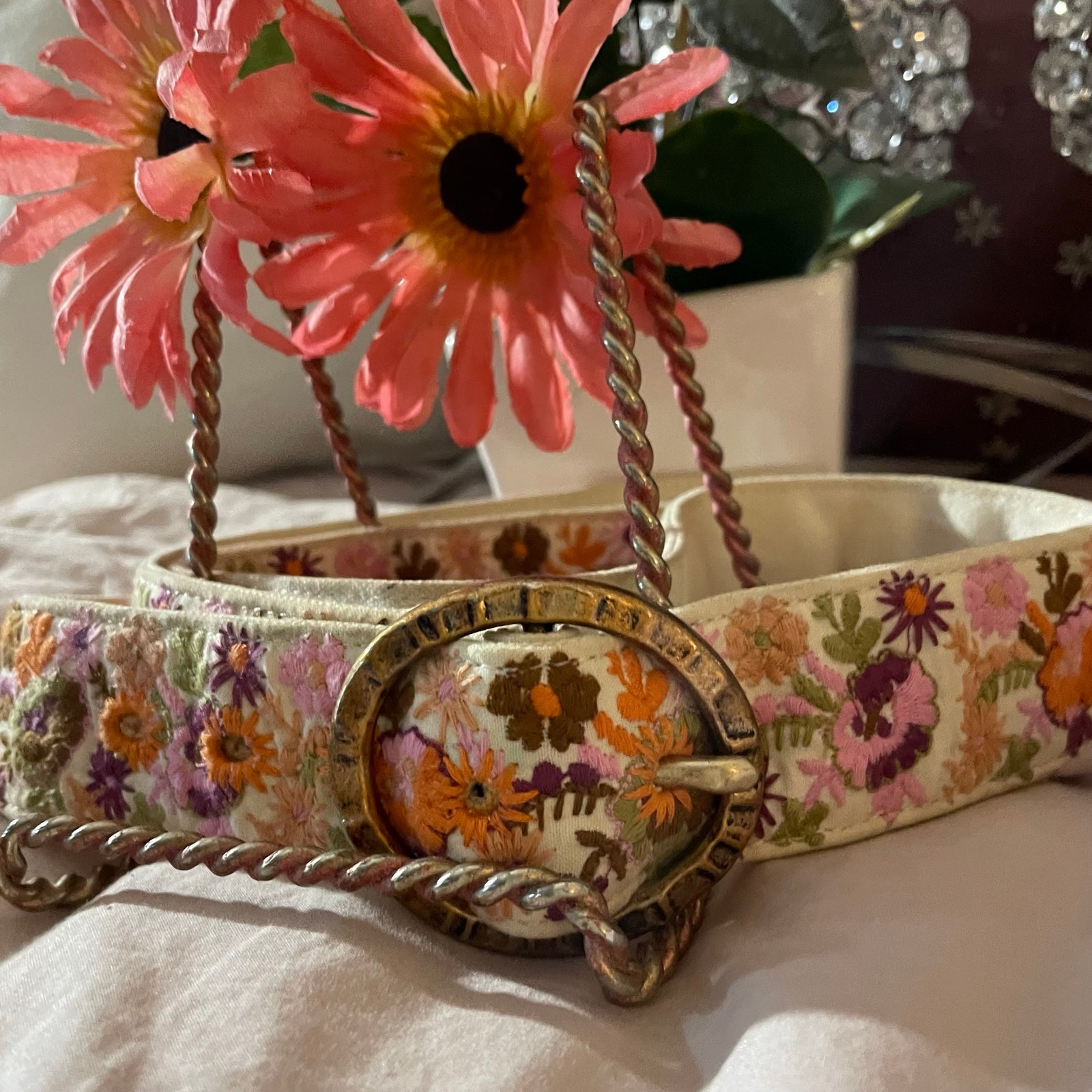 Lucky Brand Vintage Embroidered belt