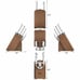 8 piece Knife Block Set -Cangshan Rainier Series German Steel Forged