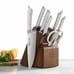 8 piece Knife Block Set -Cangshan Rainier Series German Steel Forged