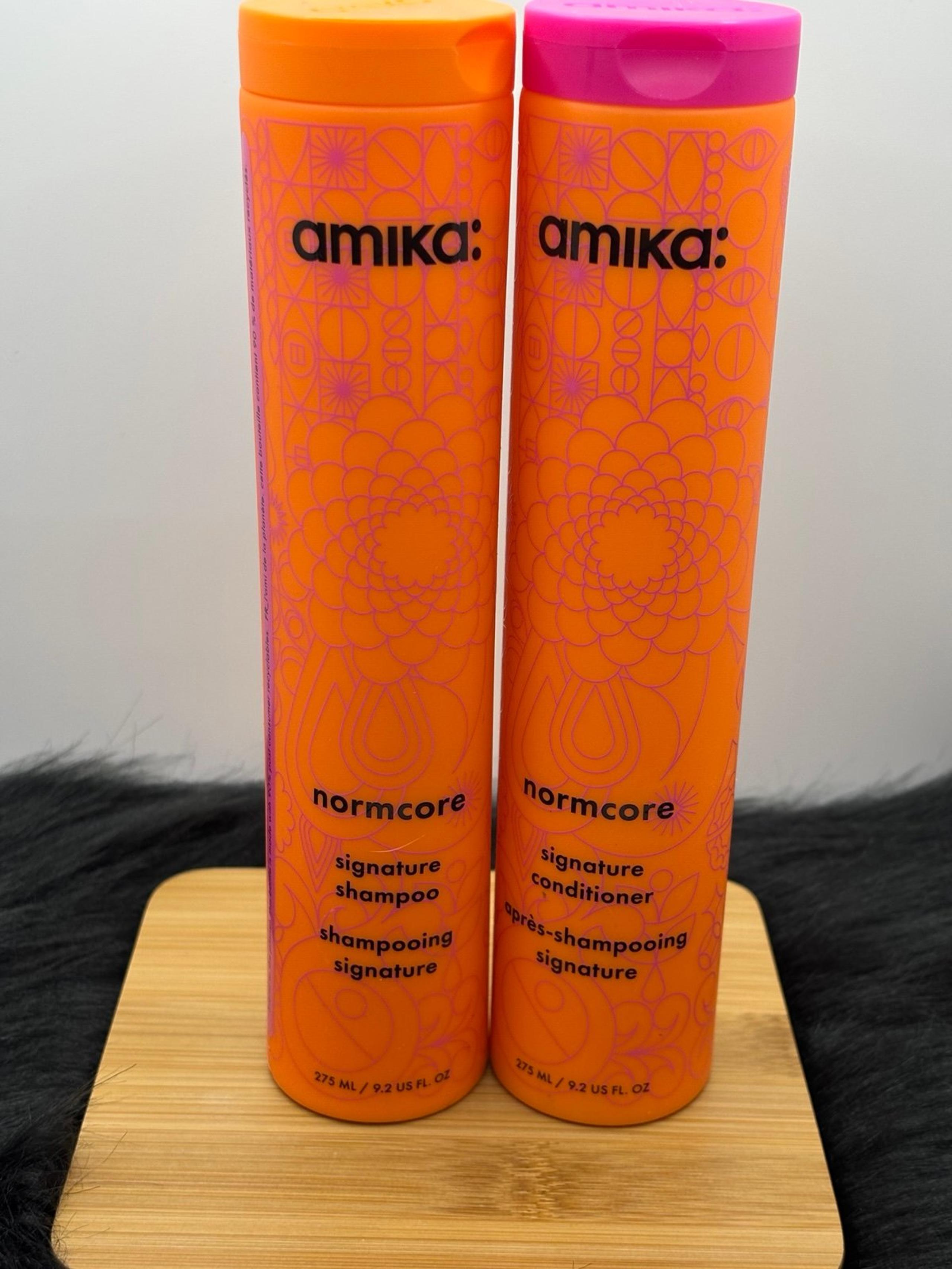 amika Normcore Hydrating Shampoo & Conditioner set