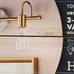 HAMPTON BAY, HENSLEY 3-LIGHT VANITY FIXTURE GOLD FINISH