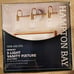HAMPTON BAY, HENSLEY 3-LIGHT VANITY FIXTURE GOLD FINISH