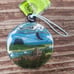 Fair Trade Glass Christmas Ornament - Vista House Columbia River Gorge Oregon