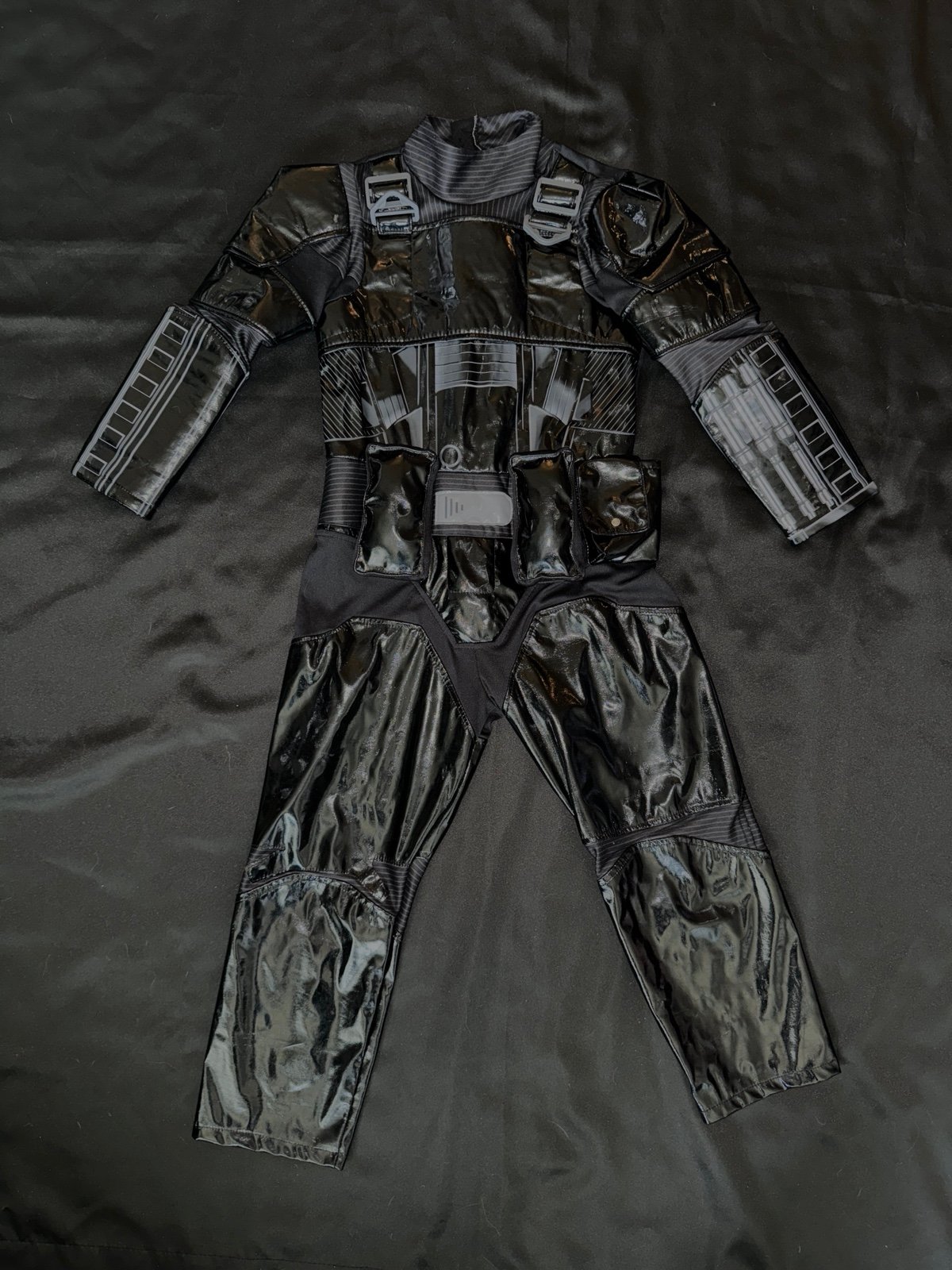 Disney Store STAR WARS Shadow Death Trooper Costume - Size 5/6 Black