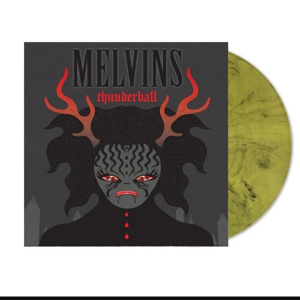 Melvins Thunderball Vinyl Limited Edition Mustard Gas Color! Sold Out! Sealed!