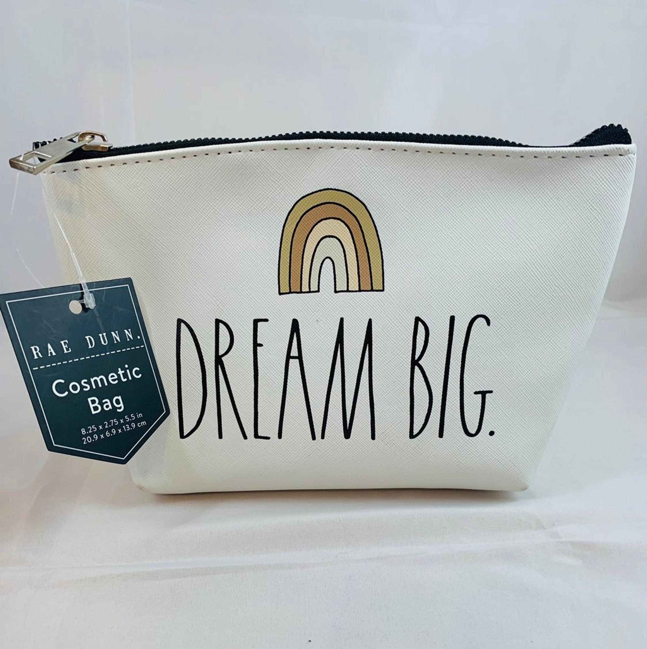 Rae Dunn DREAM BIG Cosmetic bag