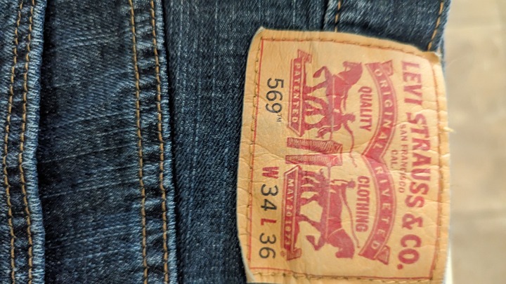 Men's 569 Levi's 34x36