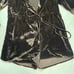 New Free People Viola Velvet Long Sleeve Brown Romper Size S