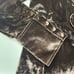 New Free People Viola Velvet Long Sleeve Brown Romper Size S