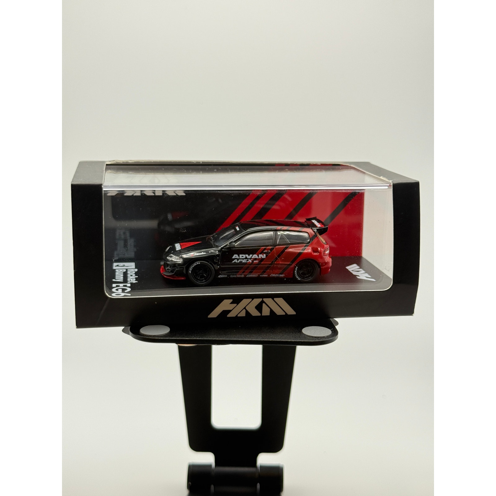 HKM Honda Civic EG6 Pandem Rocket Bunny Widebody ADVAN Livery 1:64 Diecast