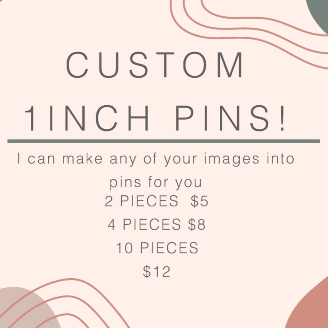 Custom button pins