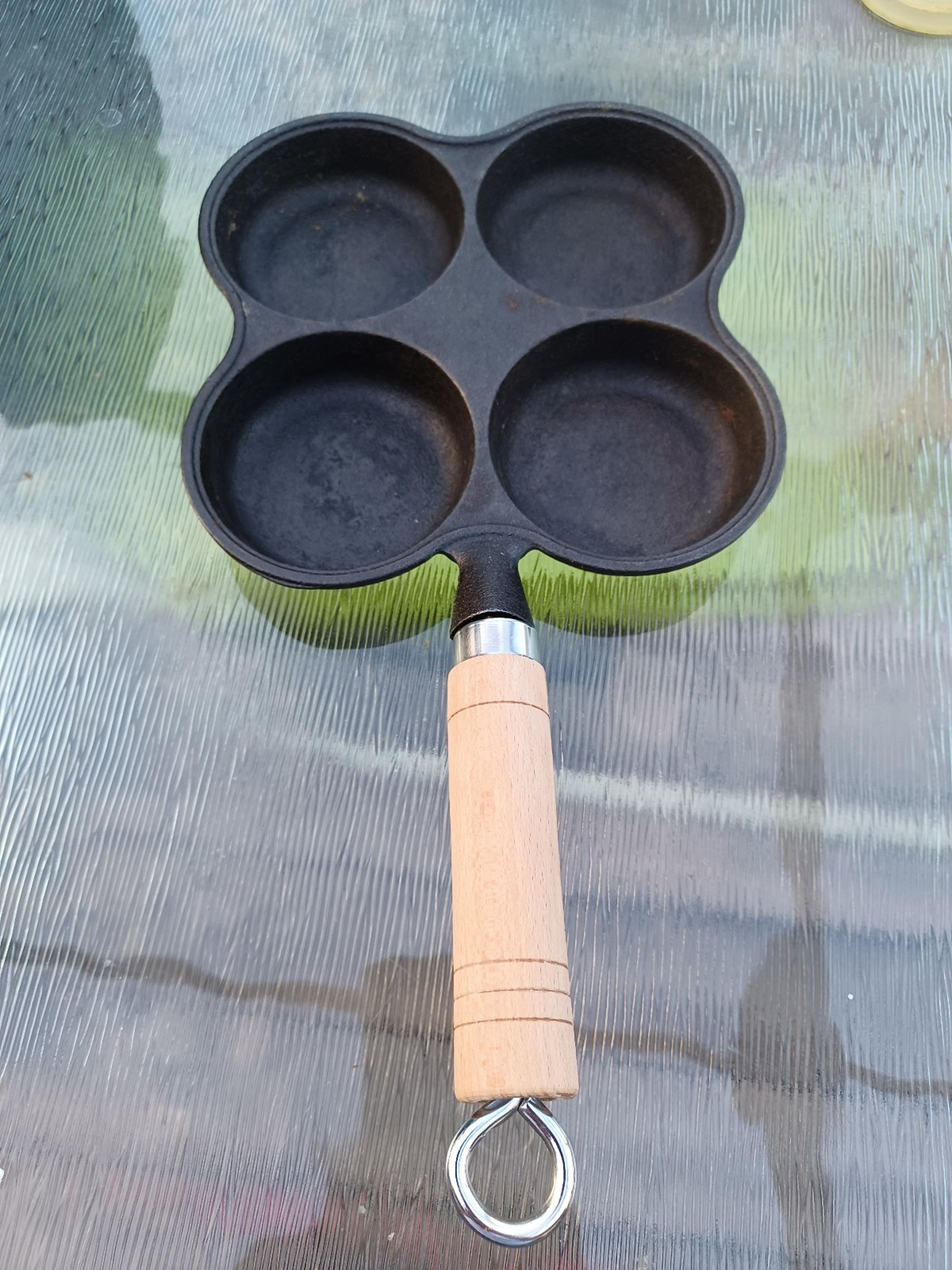 Master Cast Iron Breakfast Egg Frying Pan