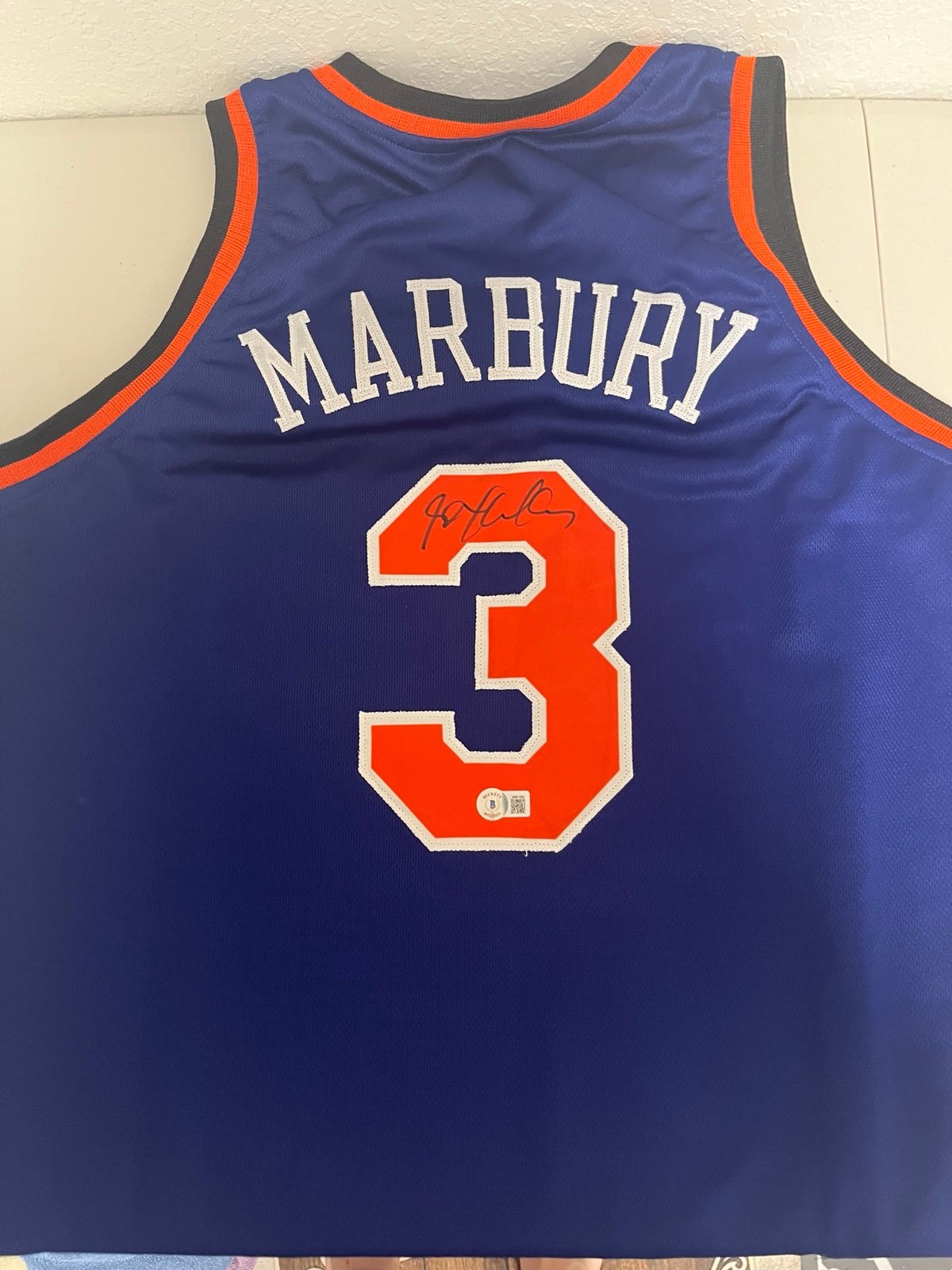 Signed jersey