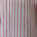 Mens Inserch Icon jacquard cotton pink black striped check dress shirt L