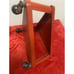 Vintage Mechanic Creeper Triangle Metal Auto Body Roller Seat Stool Tool Shelf