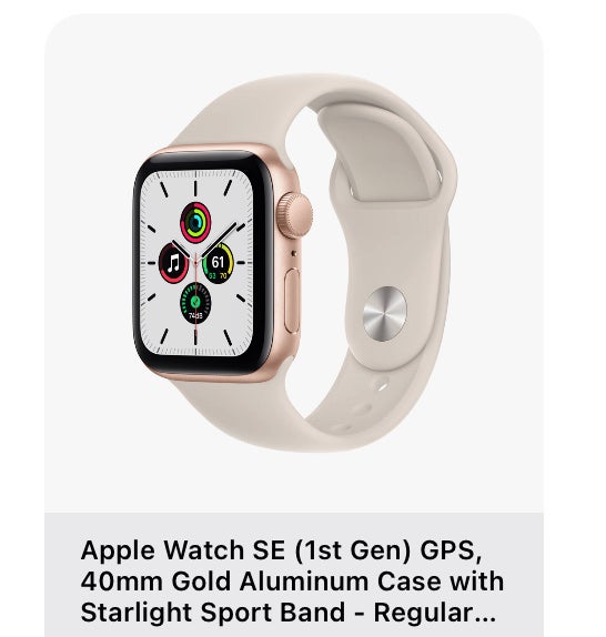 Apple watch se