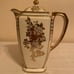 ANTIQUE HANDPAINTED NIPPON CHOCOLATE TEA POT GOLD MORIAGE PORCELAIN SIGNED RARE