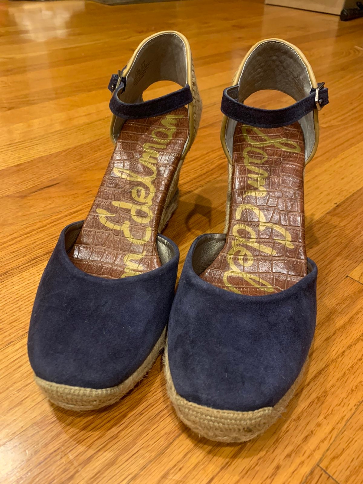 Sam Edelman Harmony Navy Espadrilles Siz