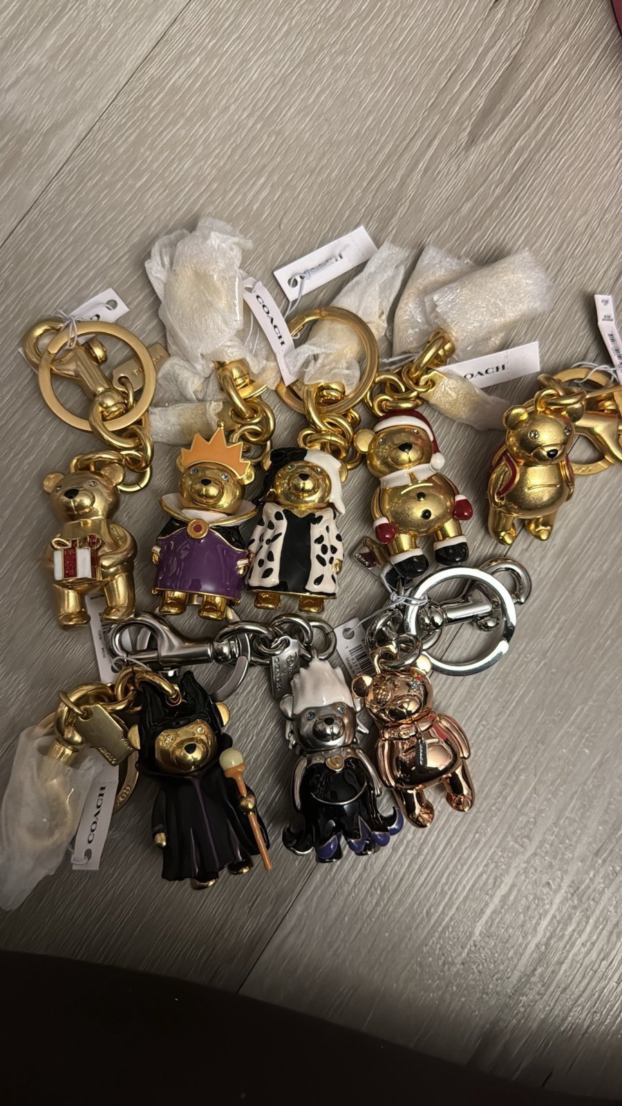 Coach Bag charm lot