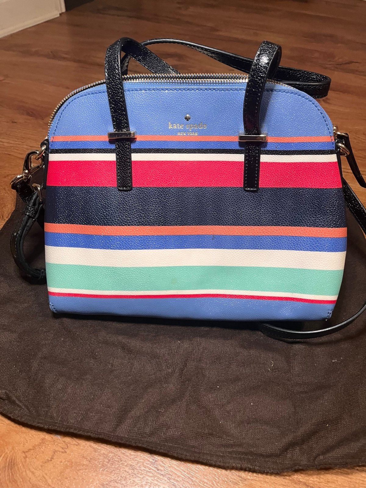 Kate Spade Women's Cedar Street Stripe Maise Cross Body Bag - Multi Stripe