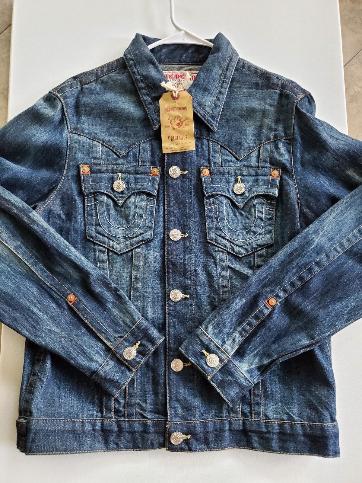 True Religion Jean Jacket VINTAGE Jimmy Core Style - Brand New