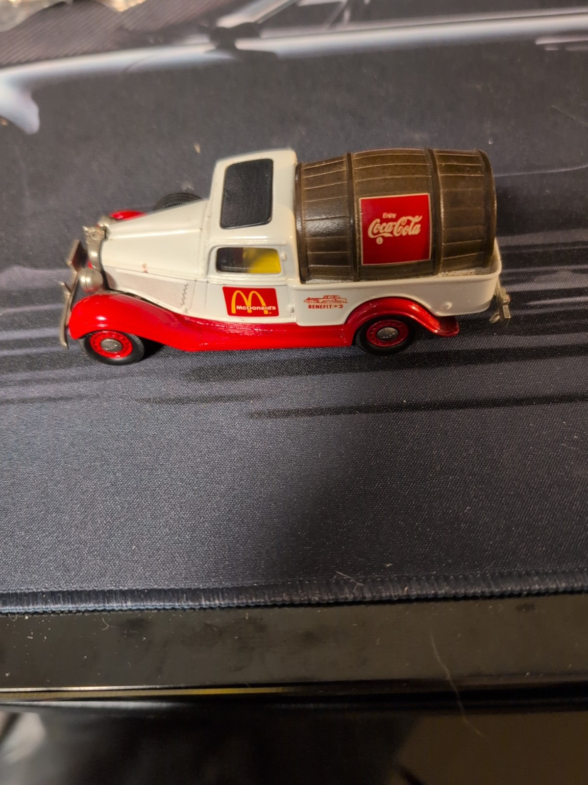 Vintage Ronald McDonald House Charities Collectible Coca Cola Truck.