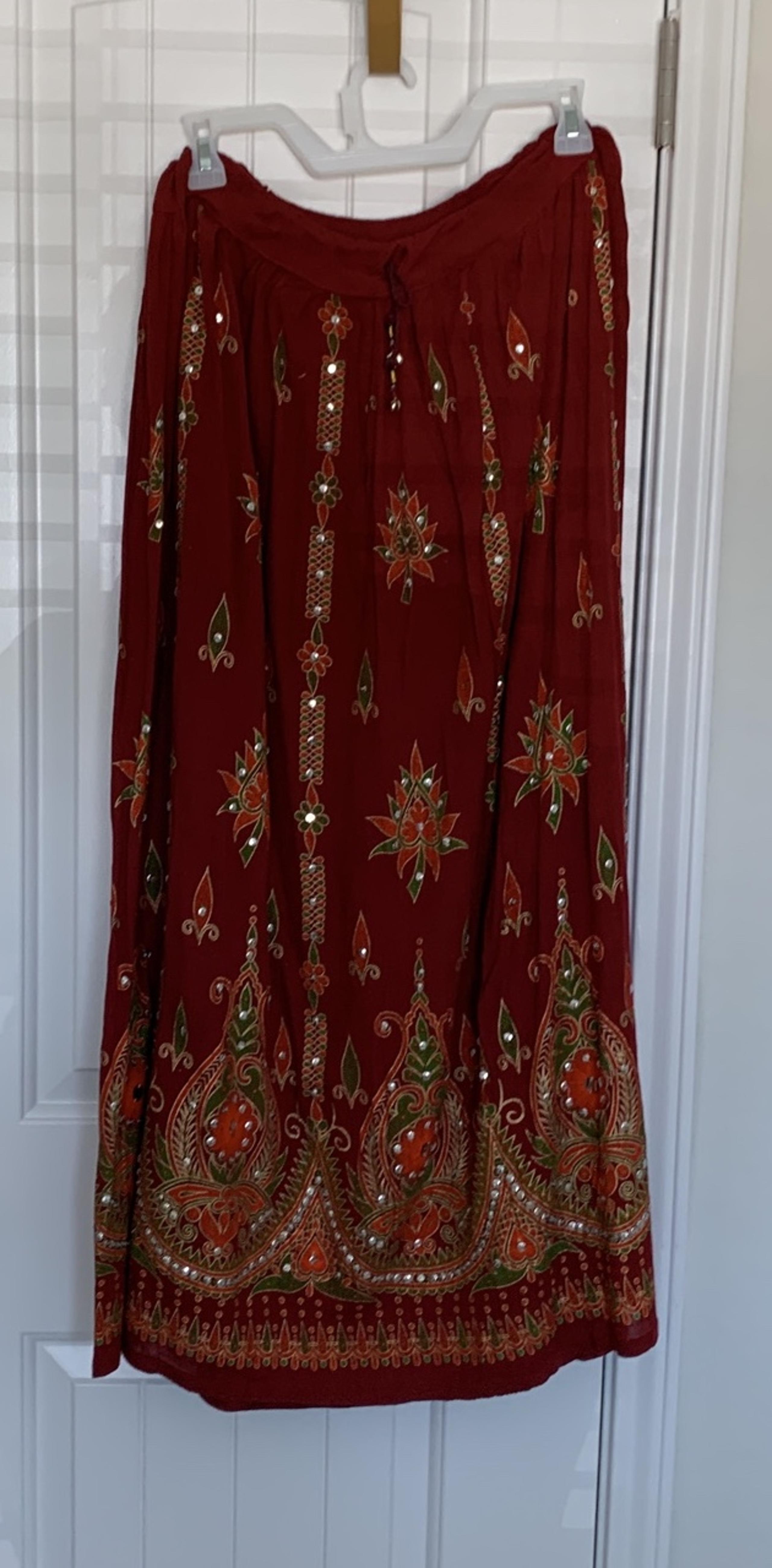Boho Chic Maxi Skirt