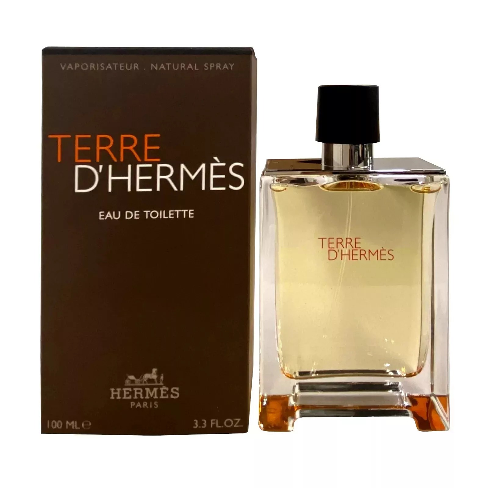 Terre D'Hermes by Hermes cologne for men EDT 3.3 / 3.4 oz New in Box