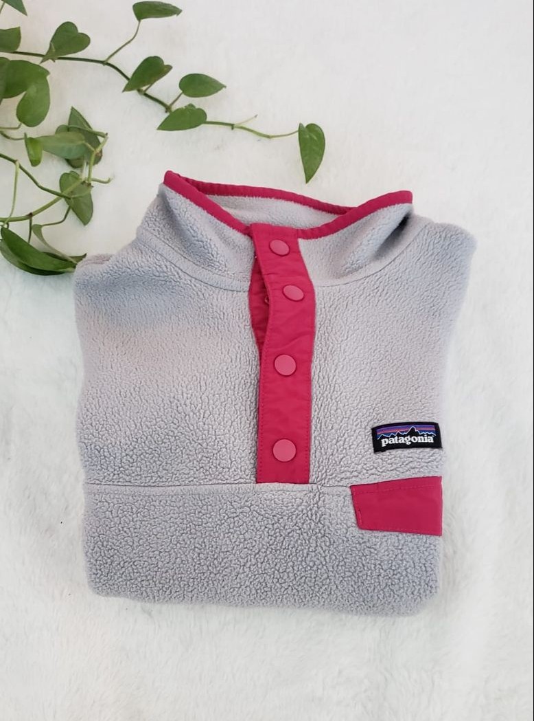 Patagonia synchilla Tsnap girls L 12 !