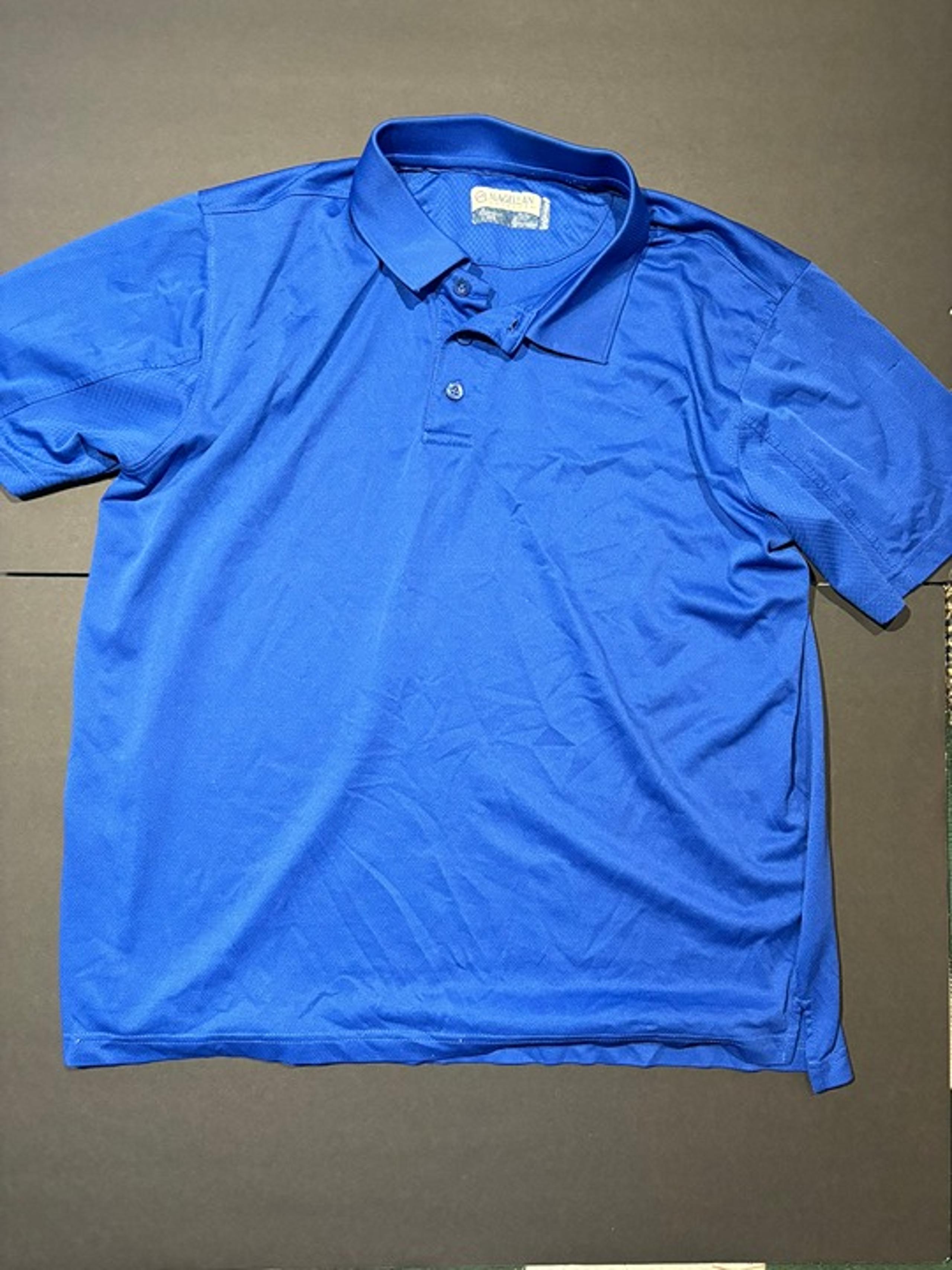 Magellan Dri-Fit Polo Men's Shirt- Size L- For Golf, Business Casual