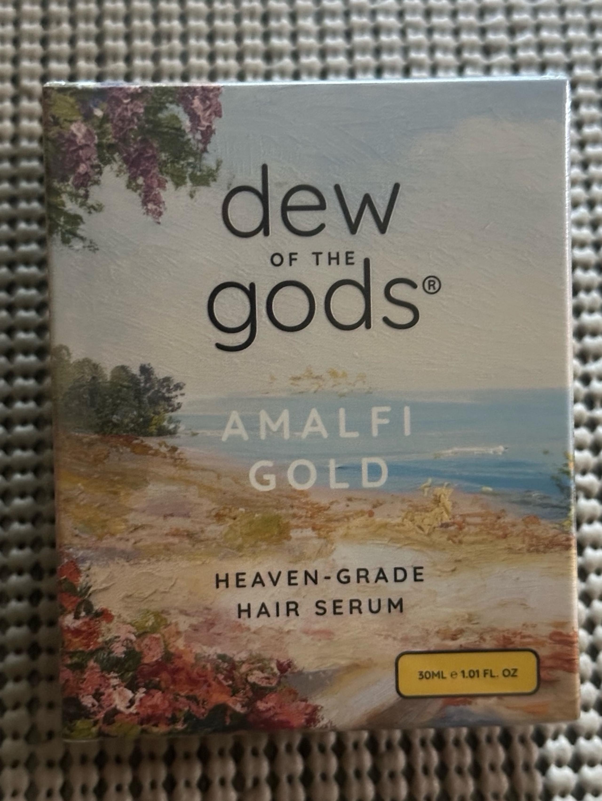 Dew of the Gods Amalfi Gold Hair Heaven Grade Serum