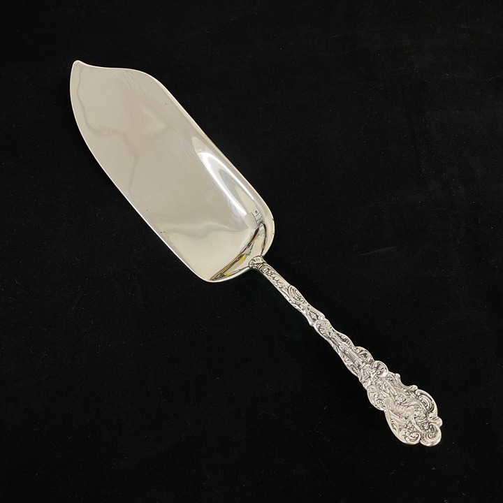 Gorham Versailles 1888 Fish Server Sterling Silver Figural Floral 10