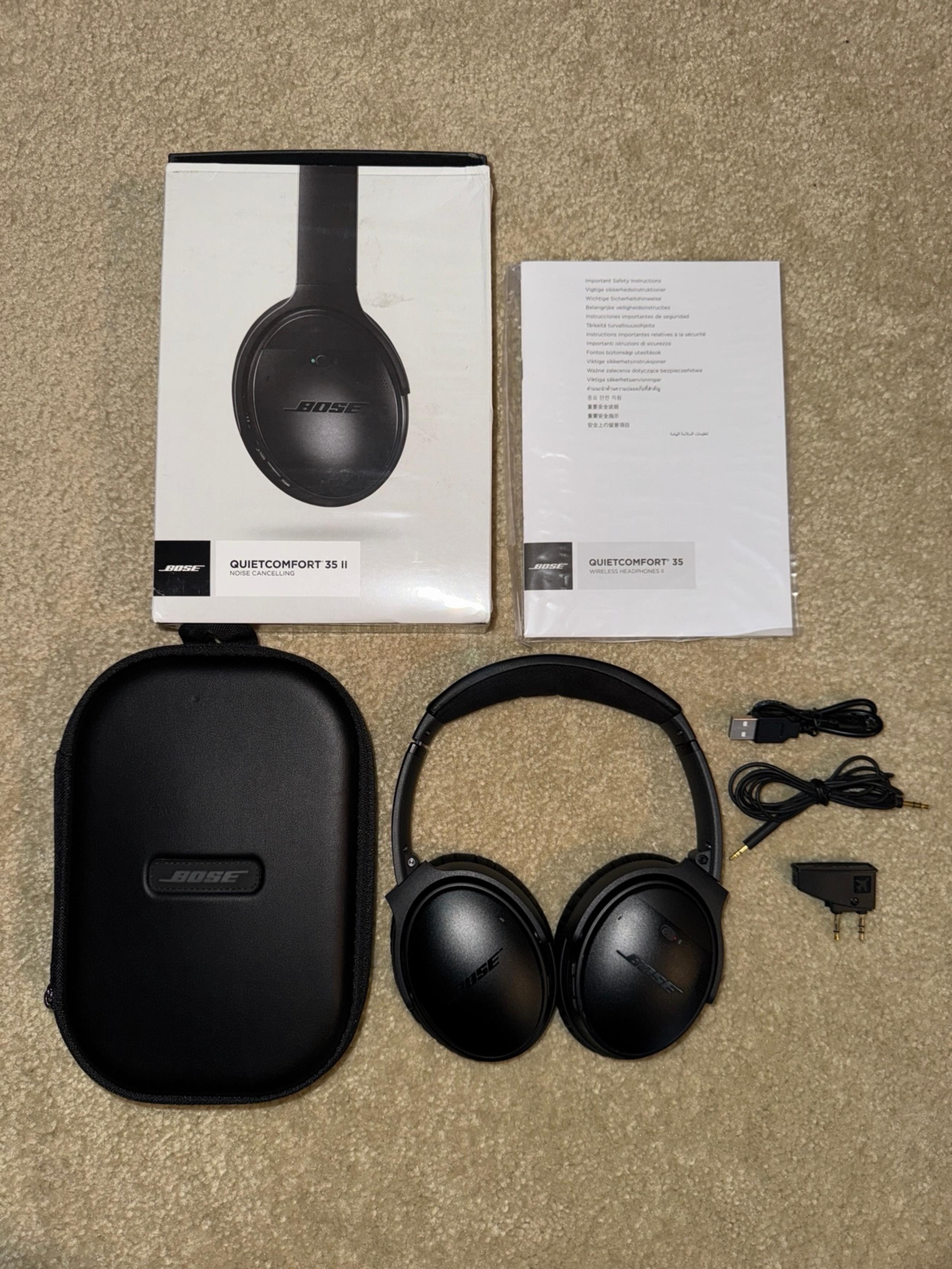 **Barely Used** Bose QuietComfort 35 II Wireless Bluetooth Headphones