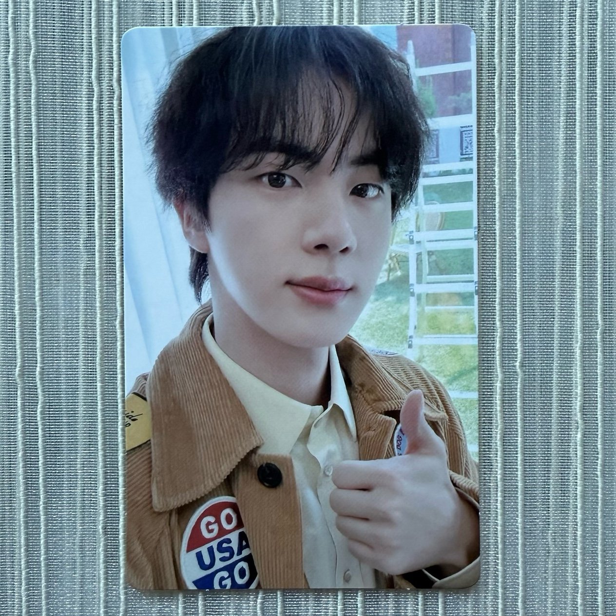 BTS Photocard Jin BTS Memories 2021 BR Photocard Jin